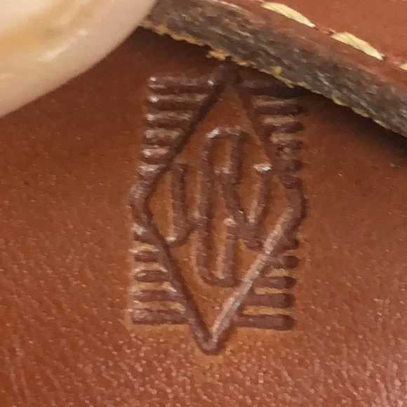 Tan Brown Stretch Woven & Leather Buckle Belt size 40 - Picture 11 of 12